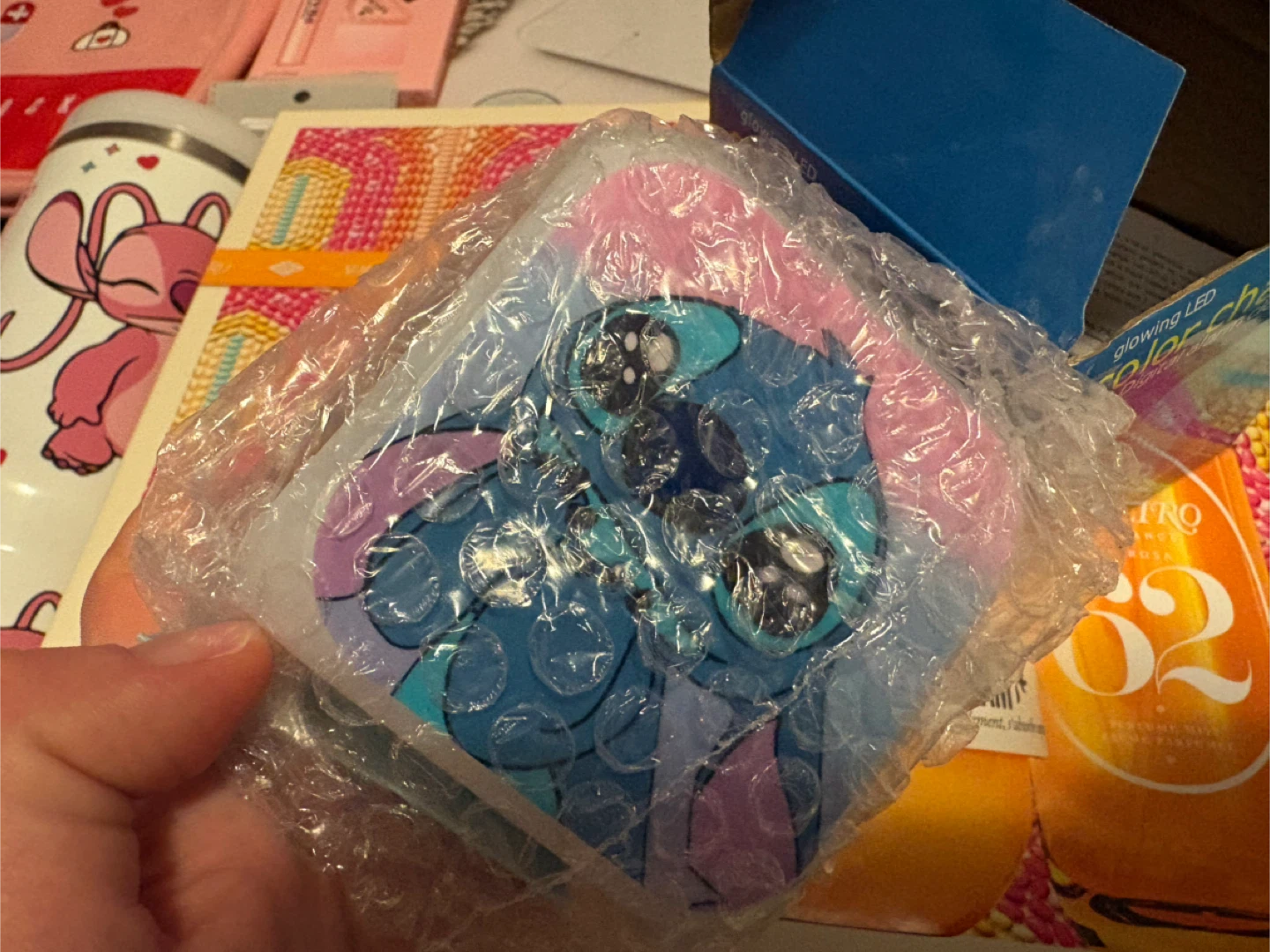 Stitch Backpack & Alarm Clock Set - photo 3