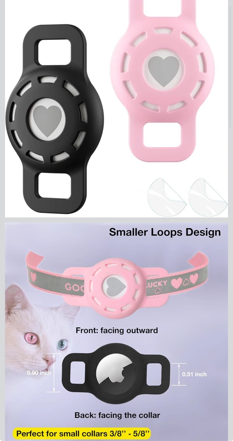 2 Silicone Tracker Protector Cases for Pet Collars - photo 2
