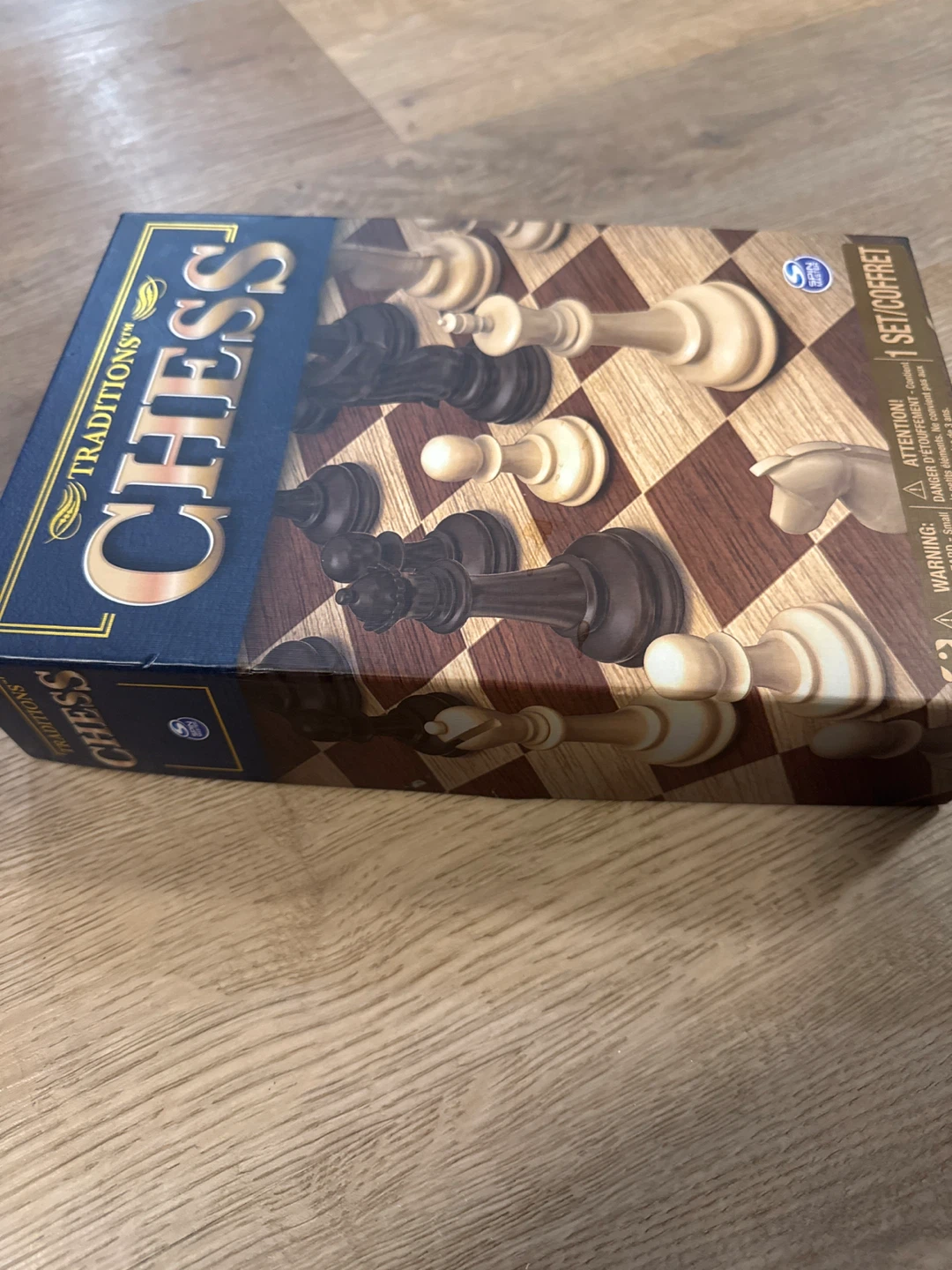 Traditions Chess Set with Folding Chess & Instruction
