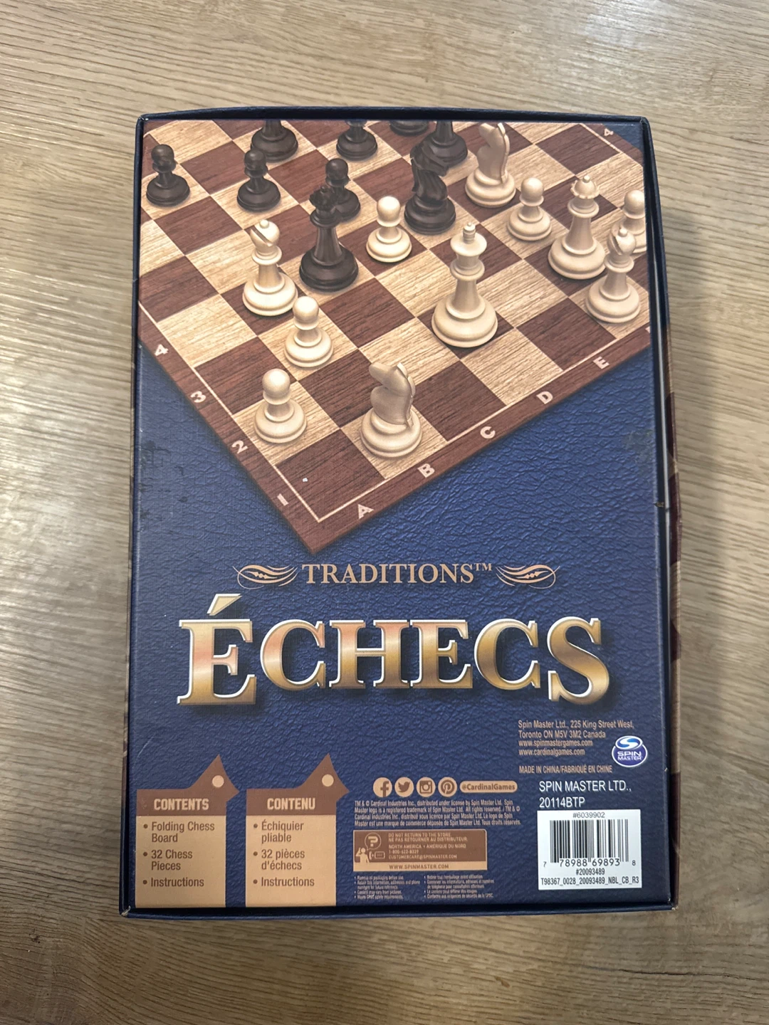 Traditions Chess Set with Folding Chess & Instruction - photo 4