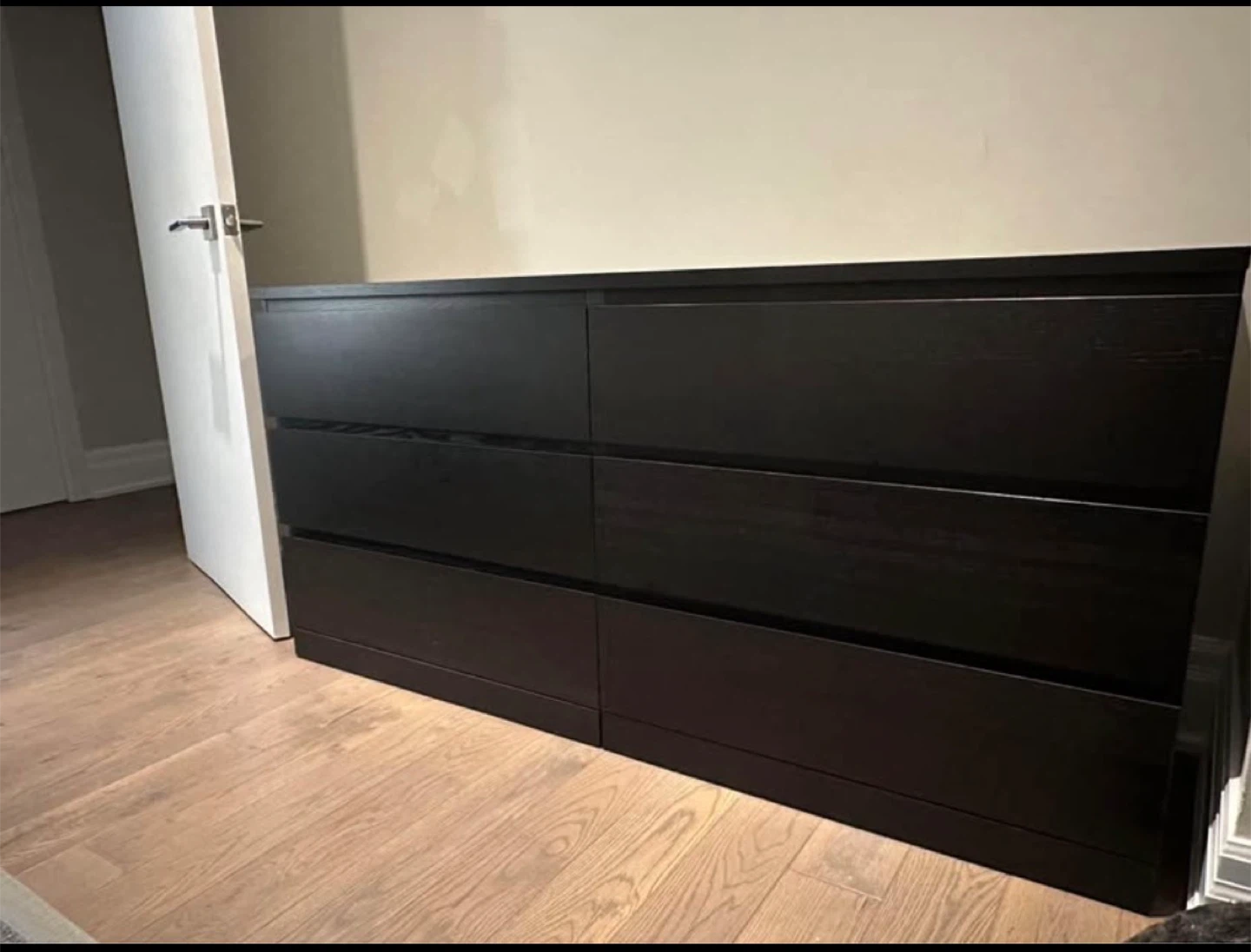 Ikea Malm dresser and 2 chest drawers