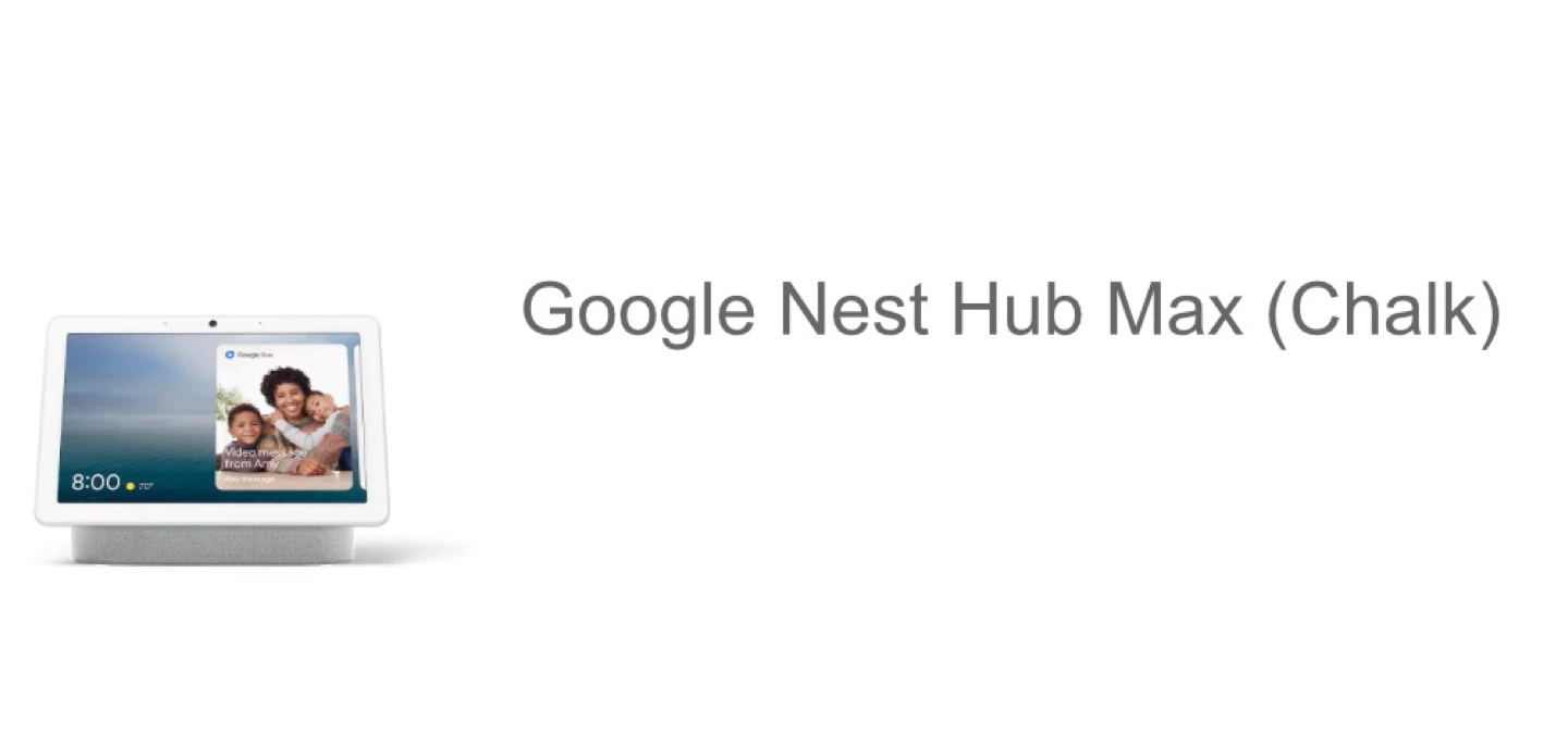 Google Nest Hub Max (Chalk) - photo 4