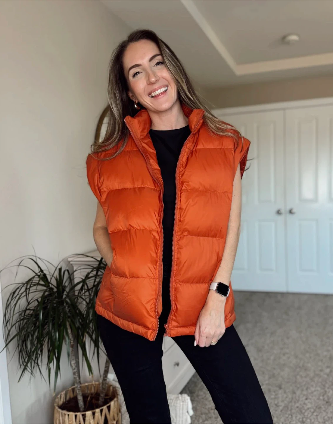 NEW! MEROKEETY NAVY DETACHABLE SLEEVES OVERSIZED PUFFER JACKET - photo 3