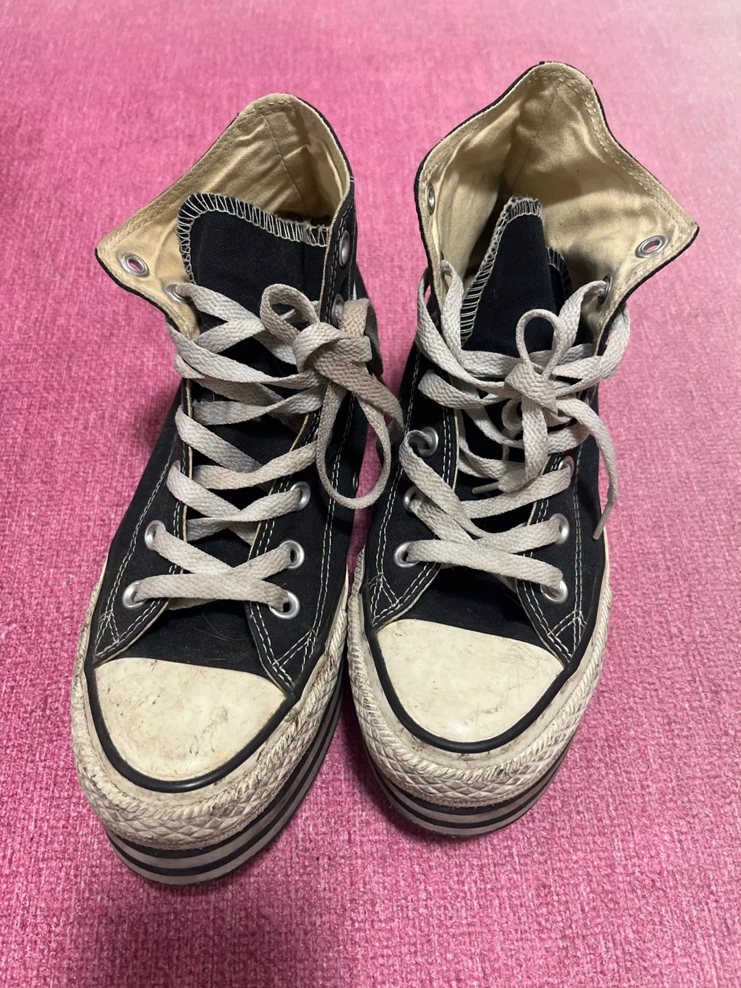 Converse All Star High Top Platform Sneakers