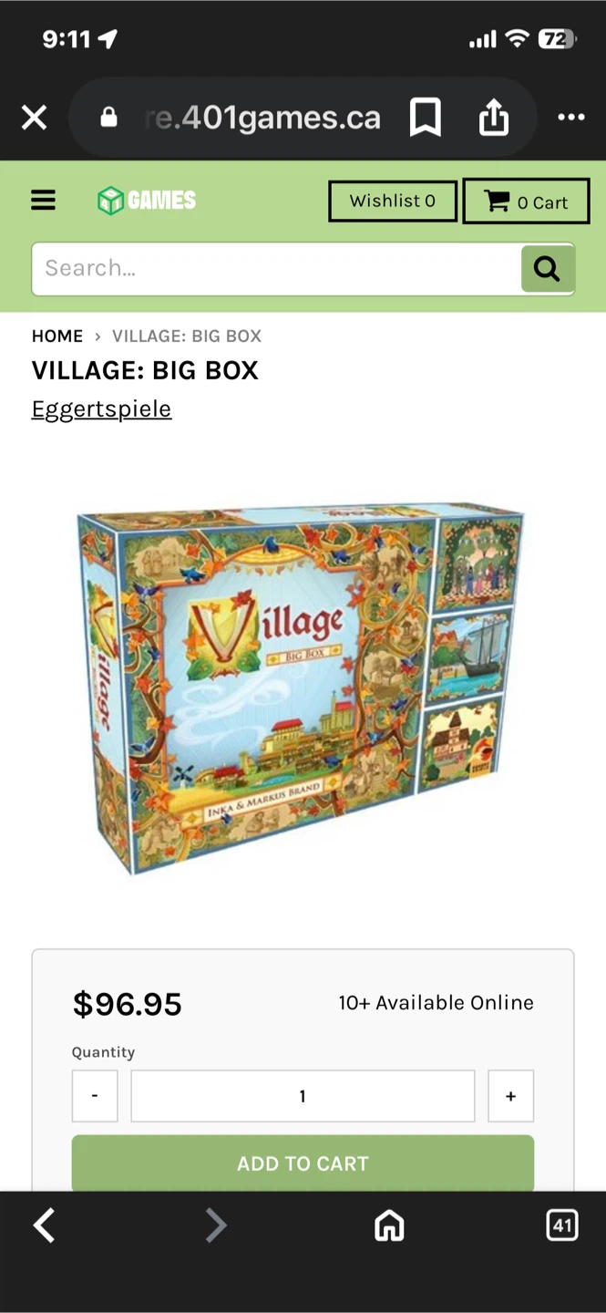 Village: Big Box Board Game
