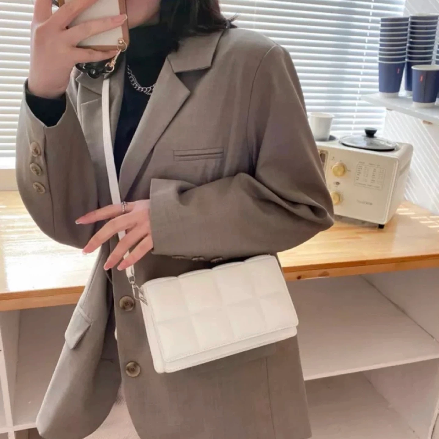 NEW✨ white crossbody bag - photo 2