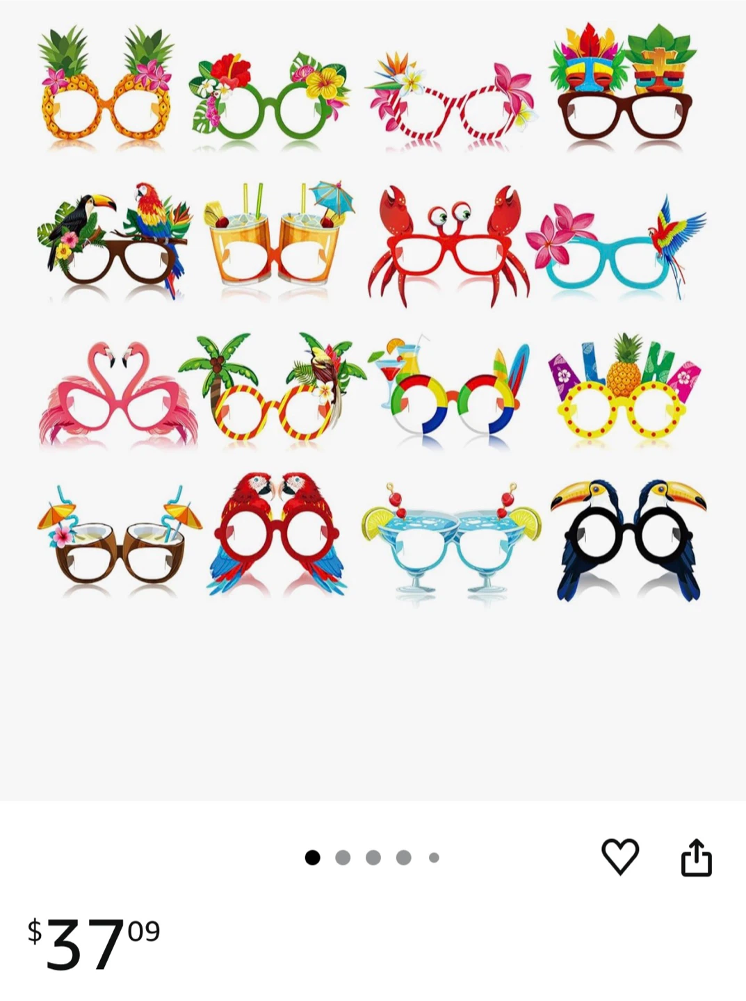 Vinsot Novelty Photo Booth Party Glasses - photo 2