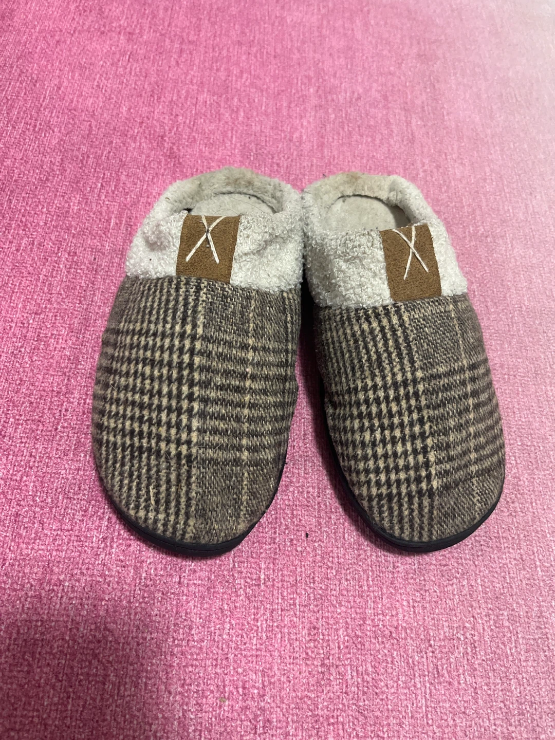 Plaid Slippers