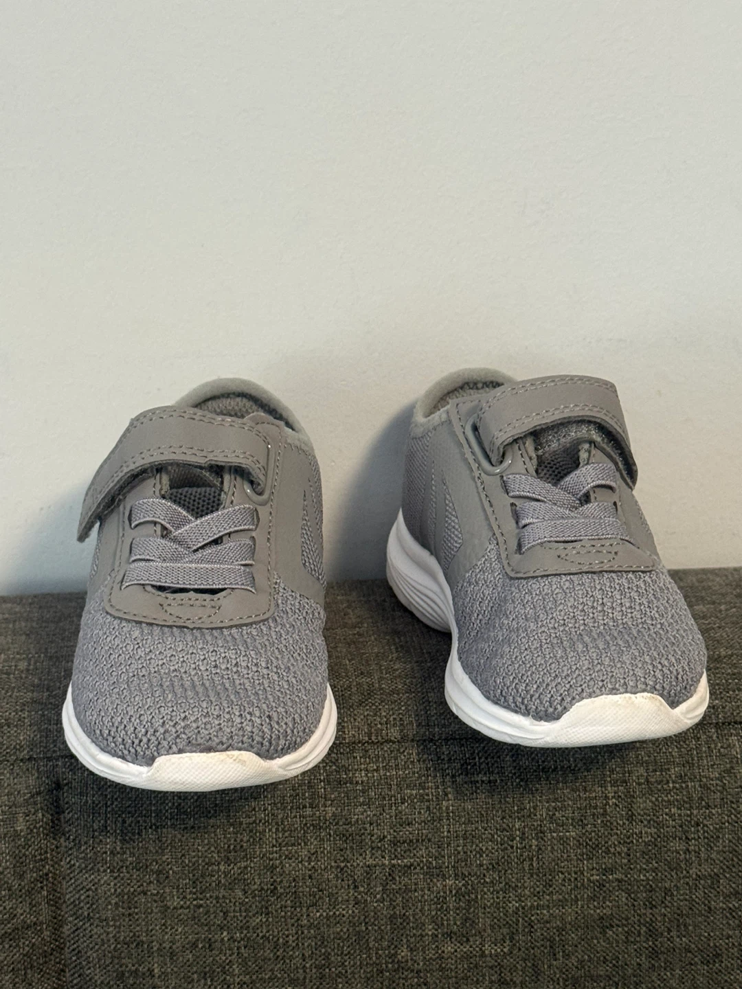 Grey Kids Running Shoes Size US 6