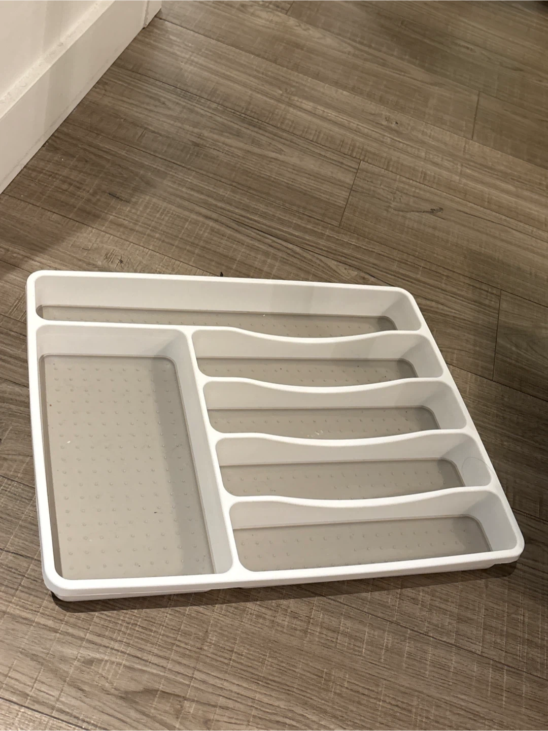 White Kitchen Drawer Organizer Tray