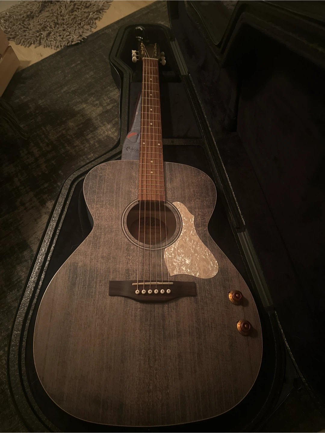 Acoustic-Electric Guitar in Case