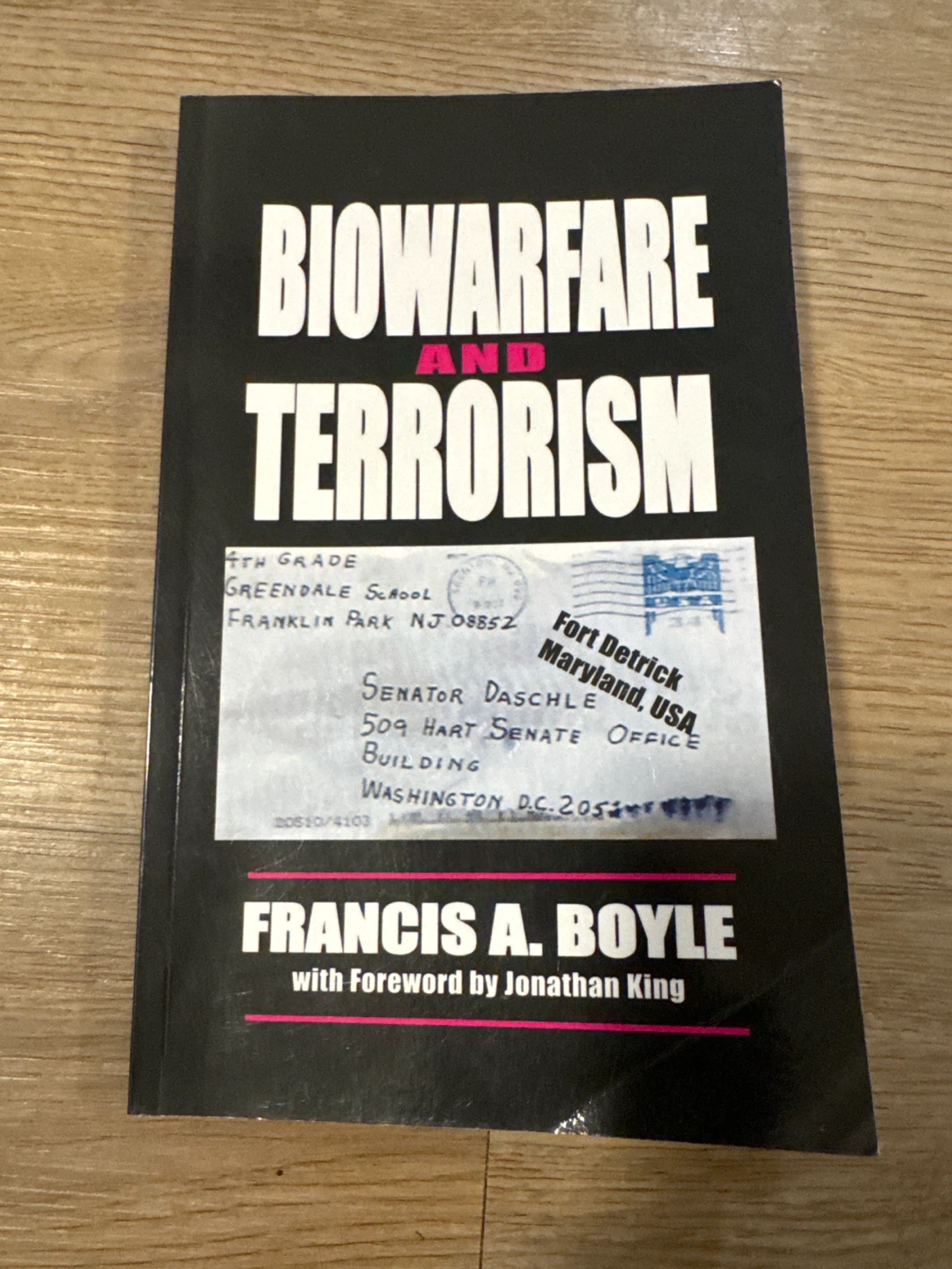 Bioware and Terrorism by Francis A. Boyle Book