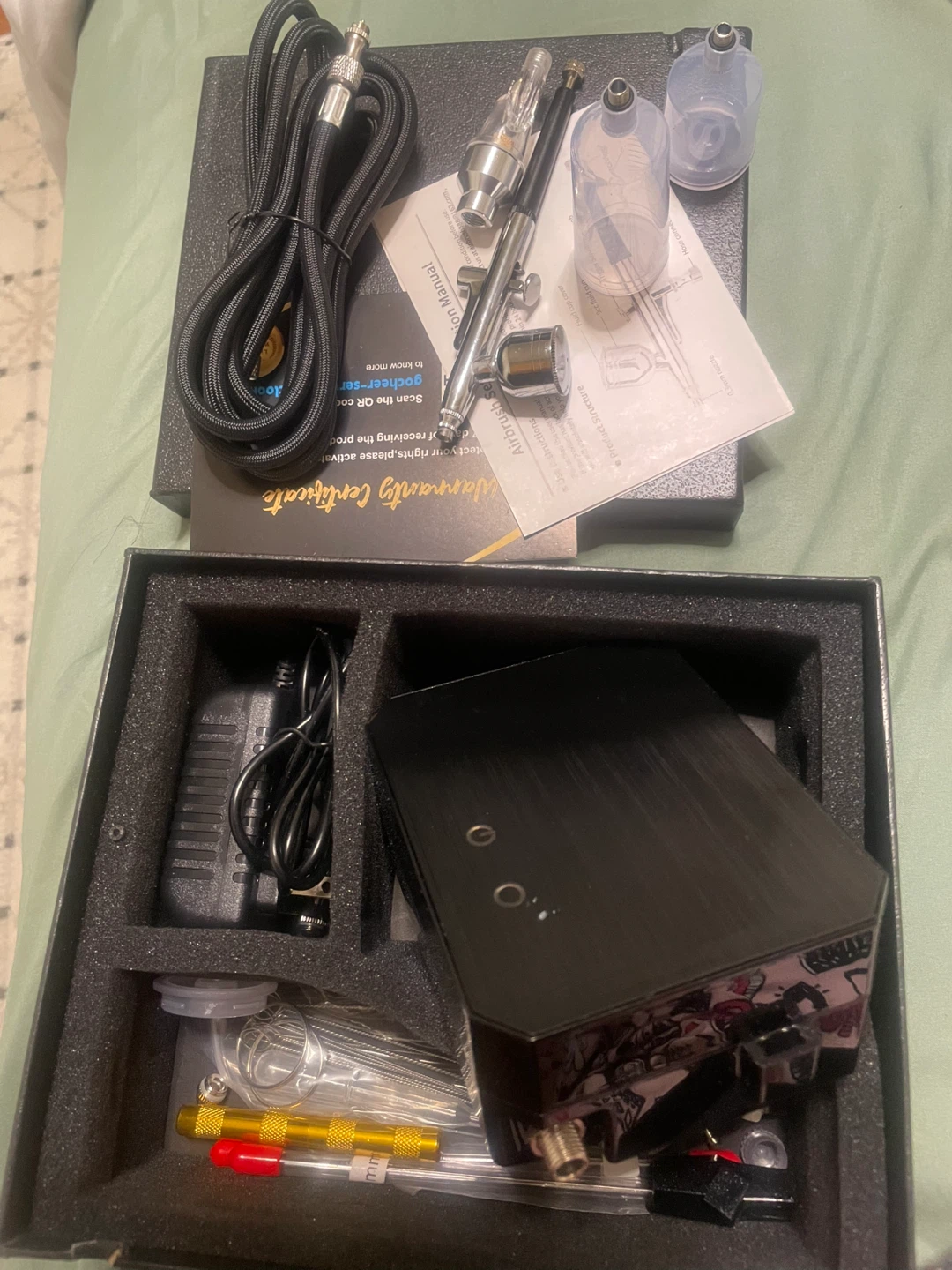 COSVII Airbrush Kit with Air Compressor - photo 4