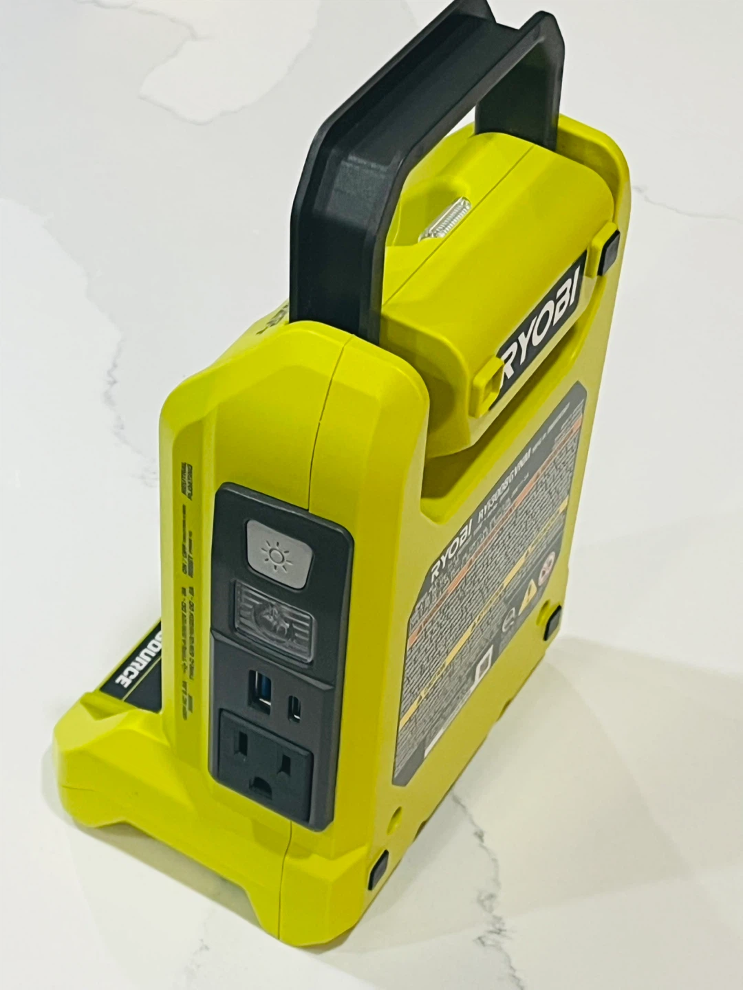 RYOBI 300-Watt 40V Battery Powered Inverter Generator - photo 3