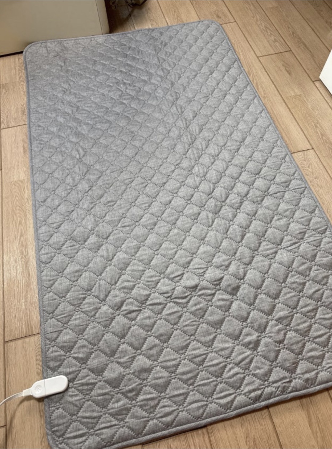 Grey Electric Heated Blanket Pad - Single Size - photo 2
