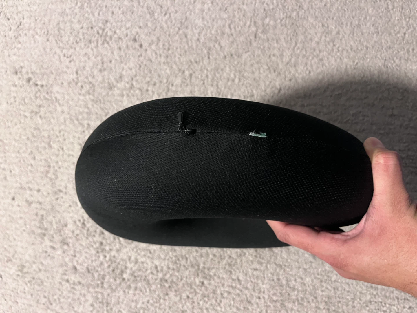 Black Travel Pillow - photo 2