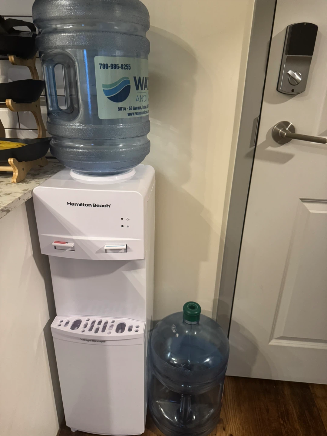 Hamilton Beach White Water Cooler Dispenser