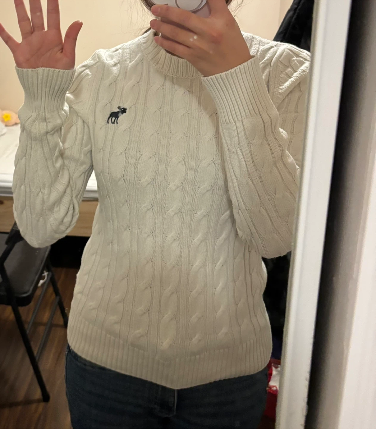 Abercrombie & Fitch Cable Knit Sweater - photo 3
