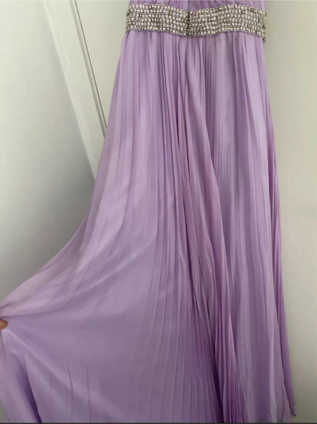 Anais Strapless Lavender Prom Cocktail Bridesmaid Dress US2 - photo 3