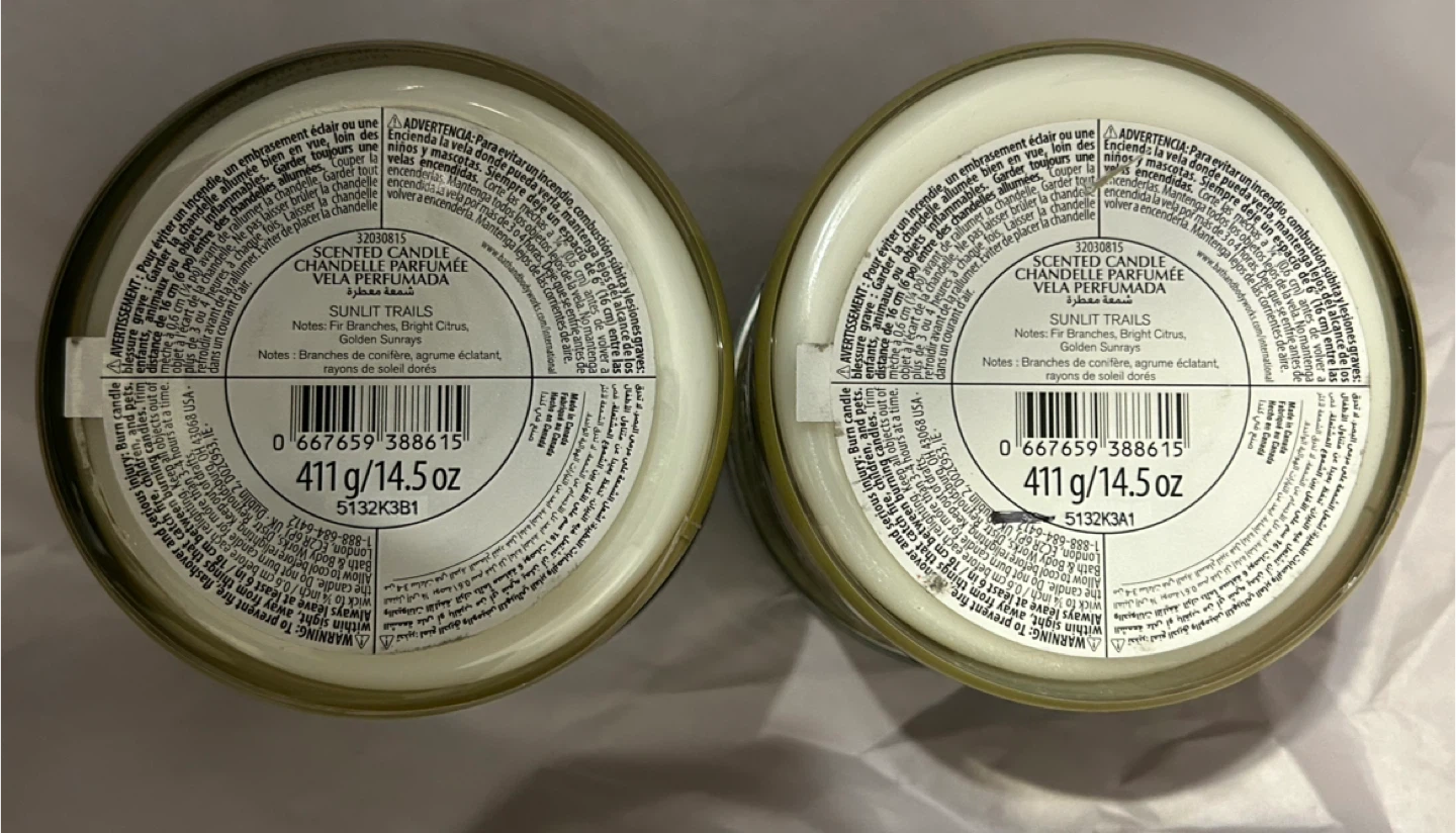 Bath & Body Works Sunlit Trails Scented Candle (411g) - photo 2