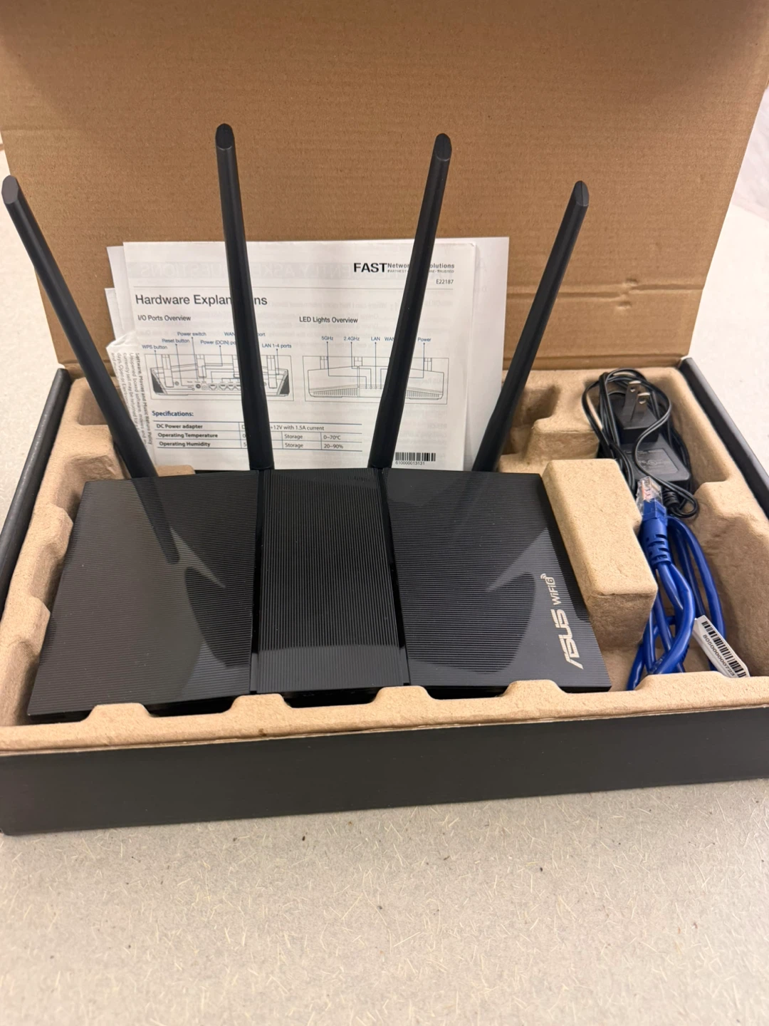ASUS RT-AX1800S Dual Band WiFi 6 Router - photo 3