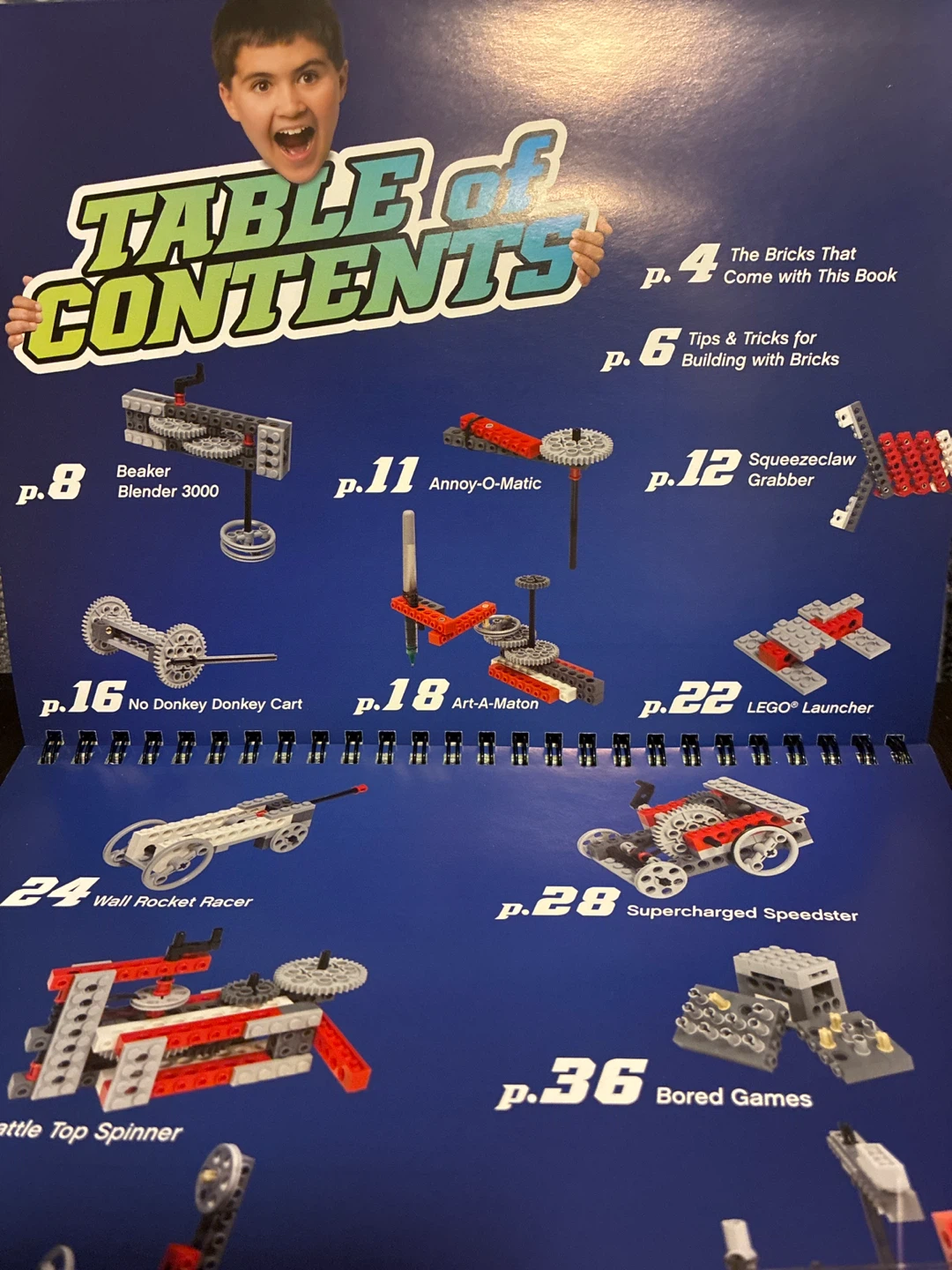 LEGO Crazy Action Contraptions Book with Bricks and Gears - photo 2