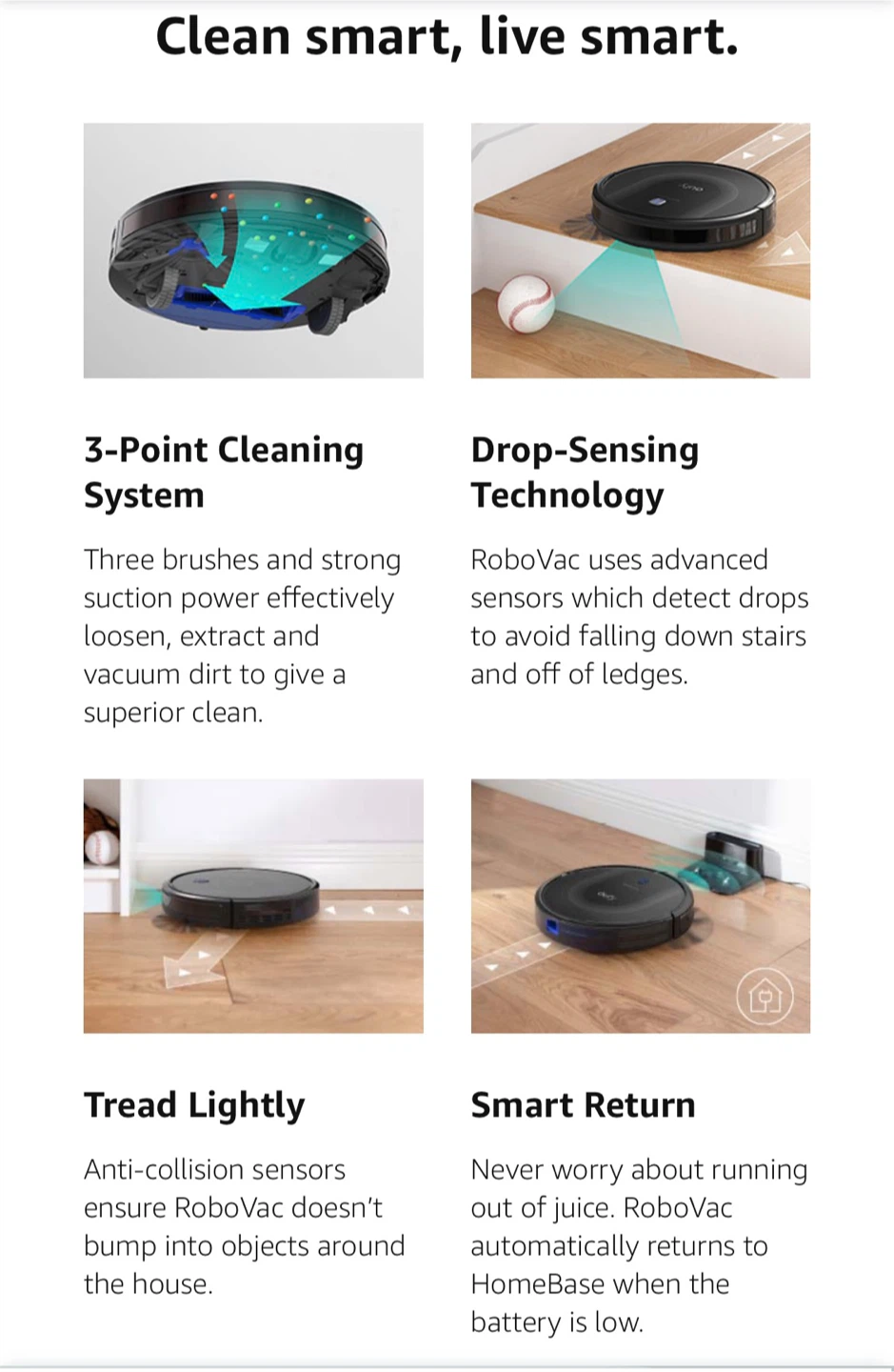 eufy RoboVac 11S MAX robot vacuum - photo 3