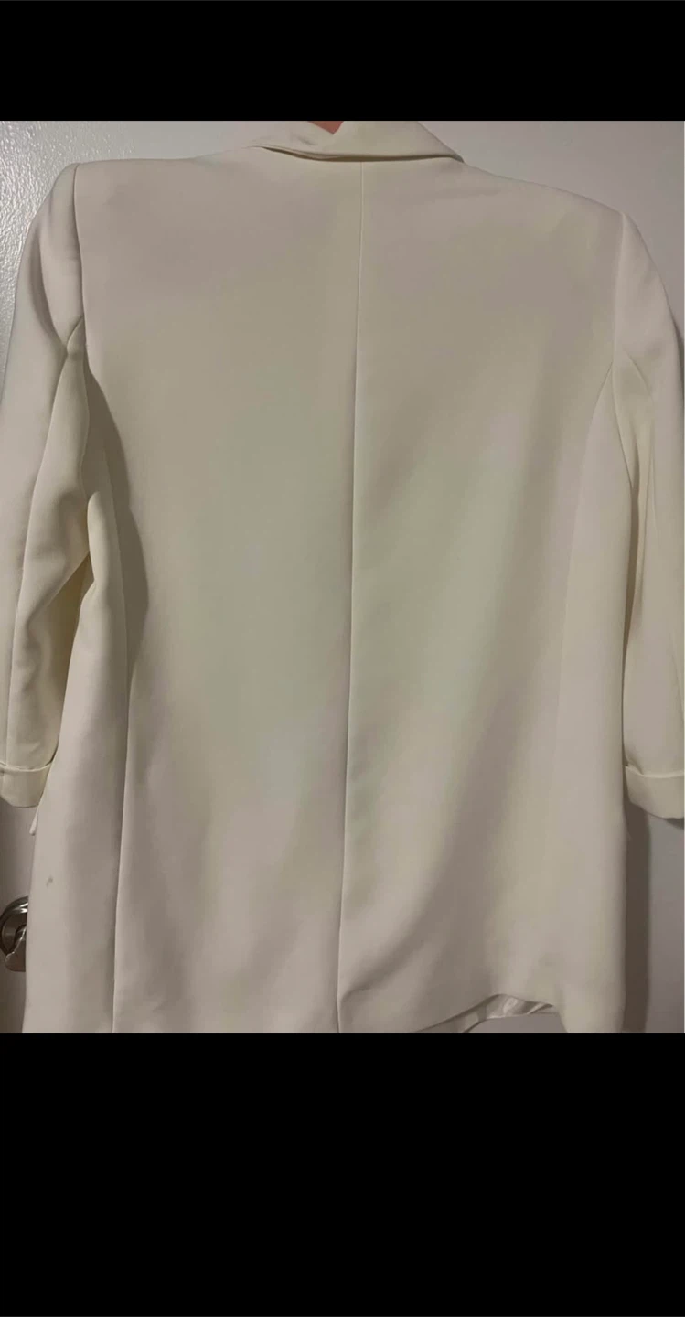 ZARA Cream Blazer medium - photo 2
