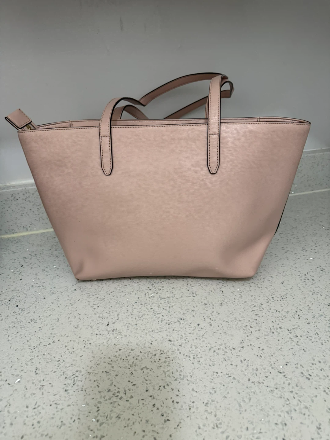 DKNY Pink Leather Tote Bag - photo 2