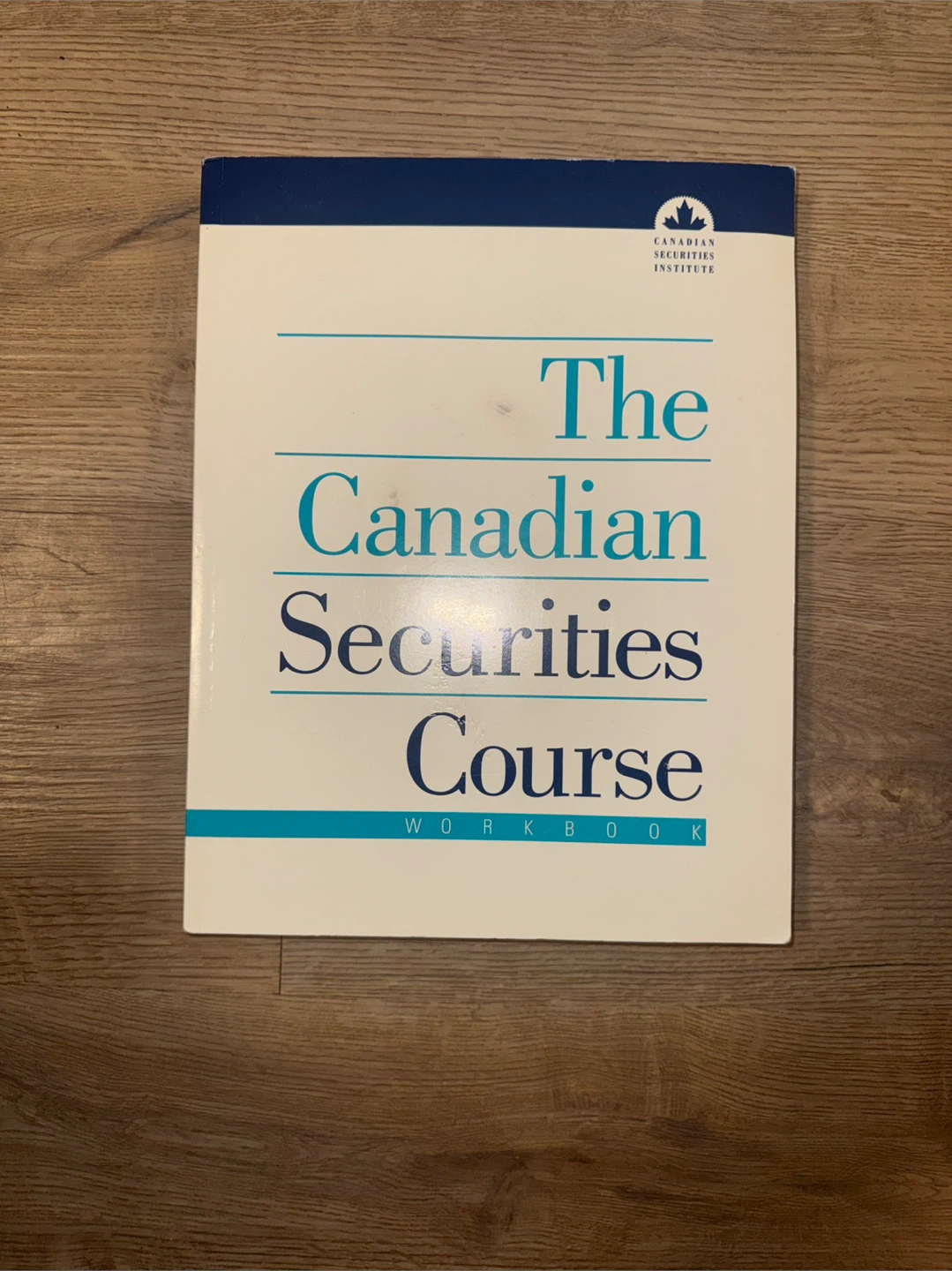 Canadian Securities Course Workbook - photo 3