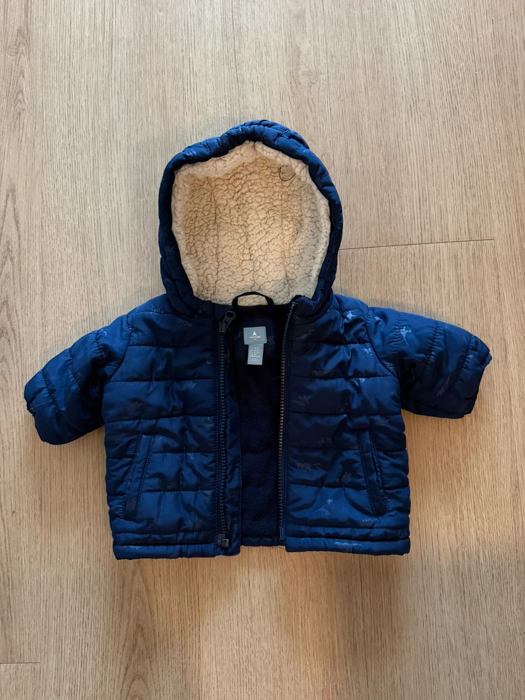 Baby Gap Puffer Jacket - Navy Blue - 0-3 Months