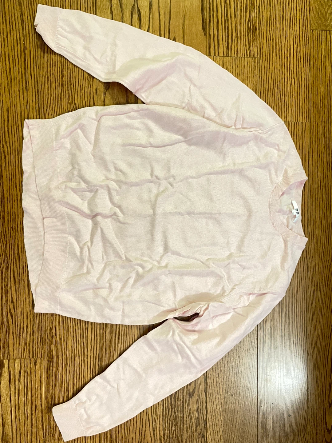 Uniqlo Light Pink Crewneck Sweater