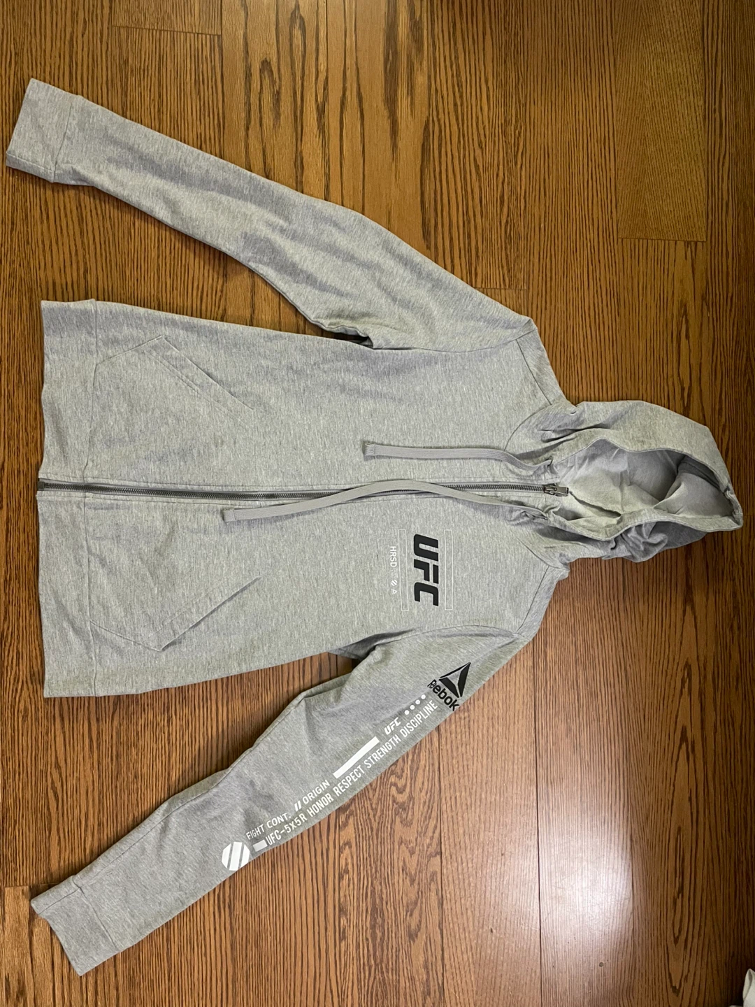 UFC Reebok Zip-Up Hoodie