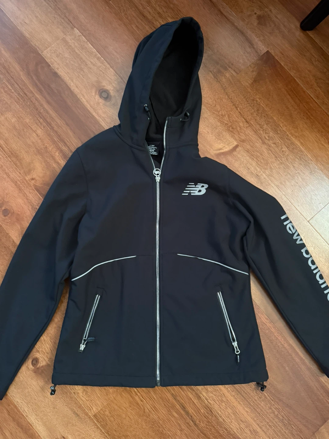 New Balance Hooded Jacket M/M Black
