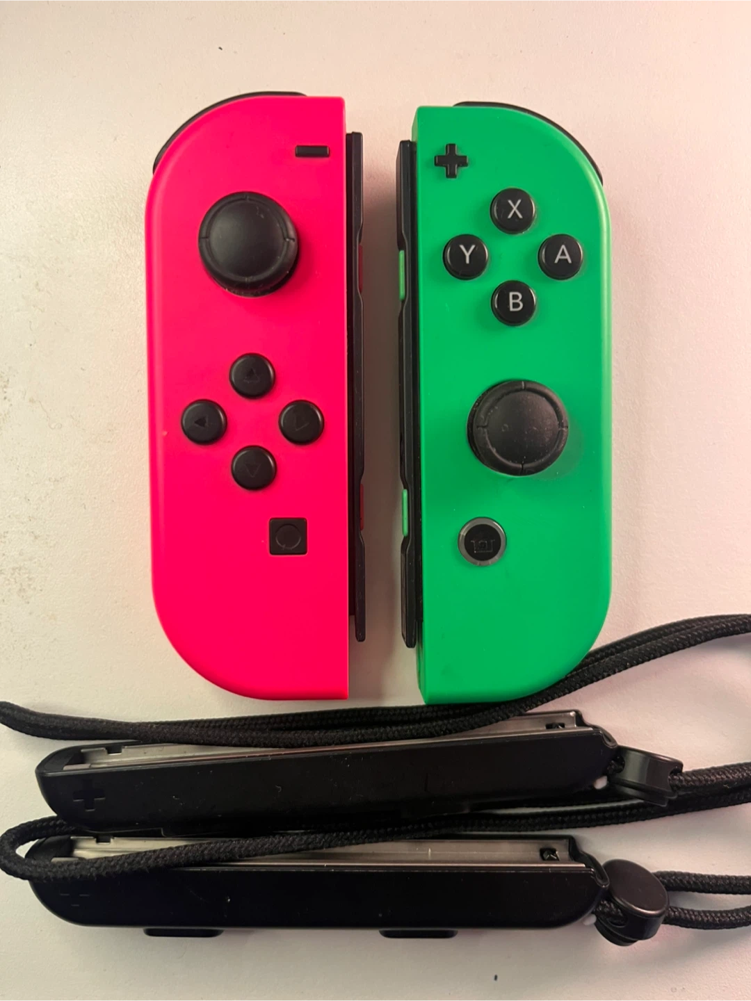 Official Nintendo Switch Joycons (Pink and Green)