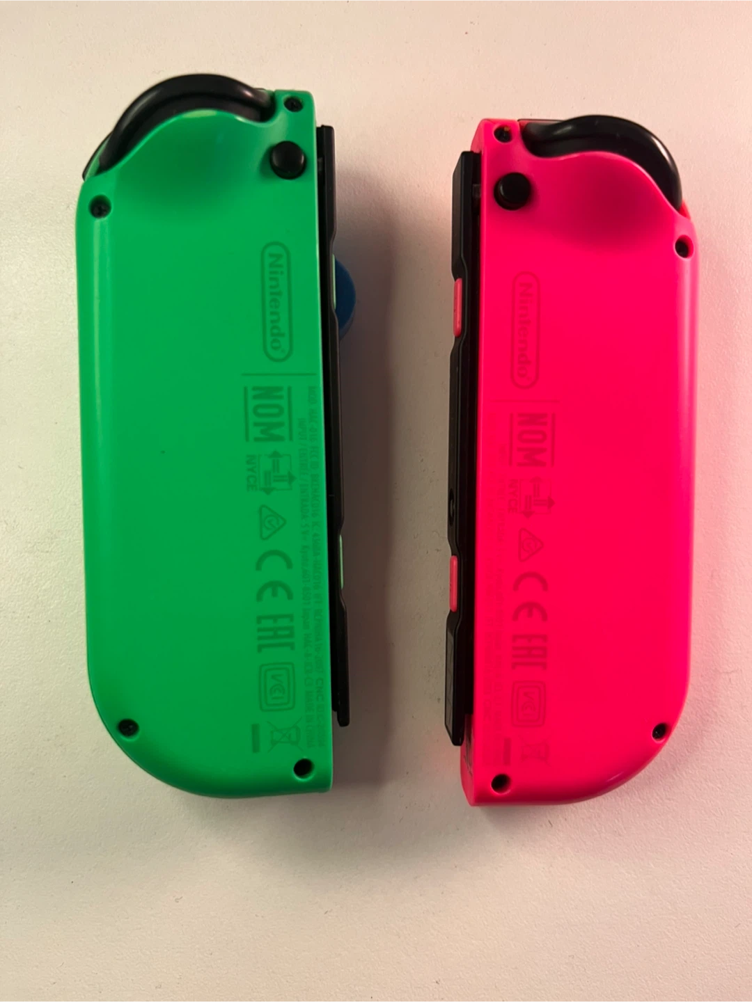 Official Nintendo Switch Joycons (Pink and Green) - photo 2