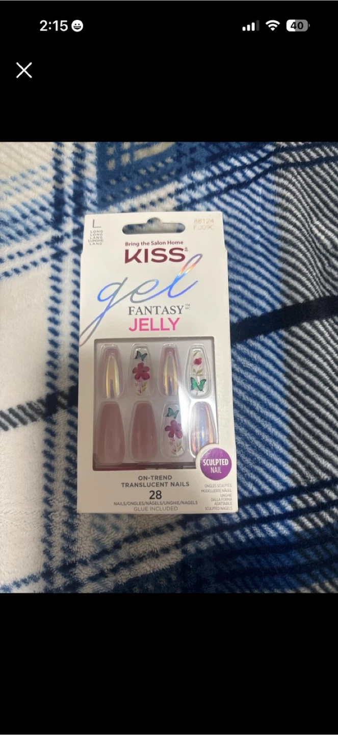KISS Gel Fantasy Jelly Translucent Nails