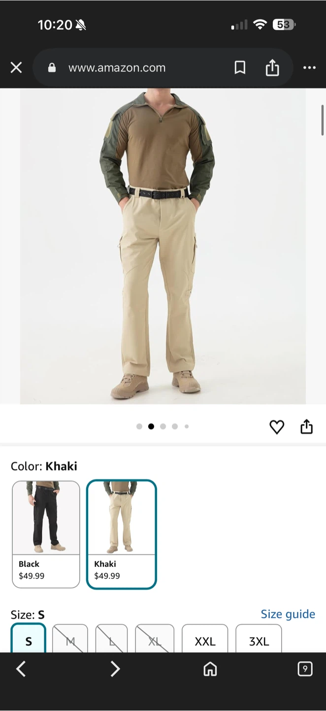 MagnaMan Cargo Pants Size L - photo 5