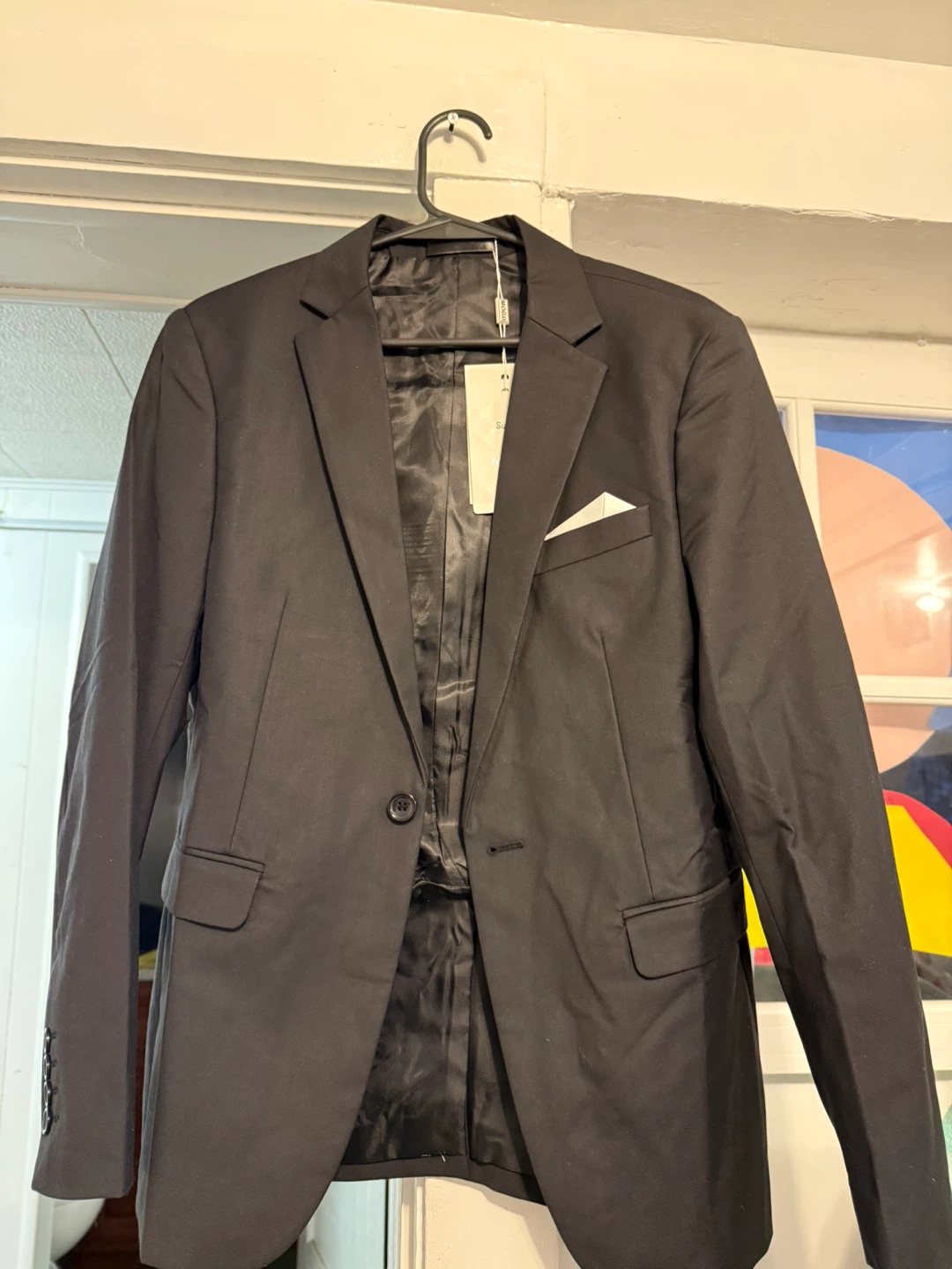 MOGU Men's Black Blazer Size 32 - photo 2
