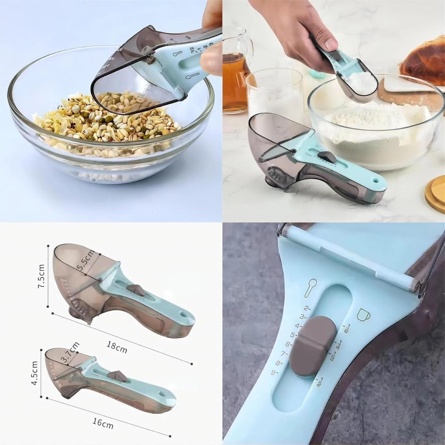 Adjustable Measuring Spoon Set - photo 5