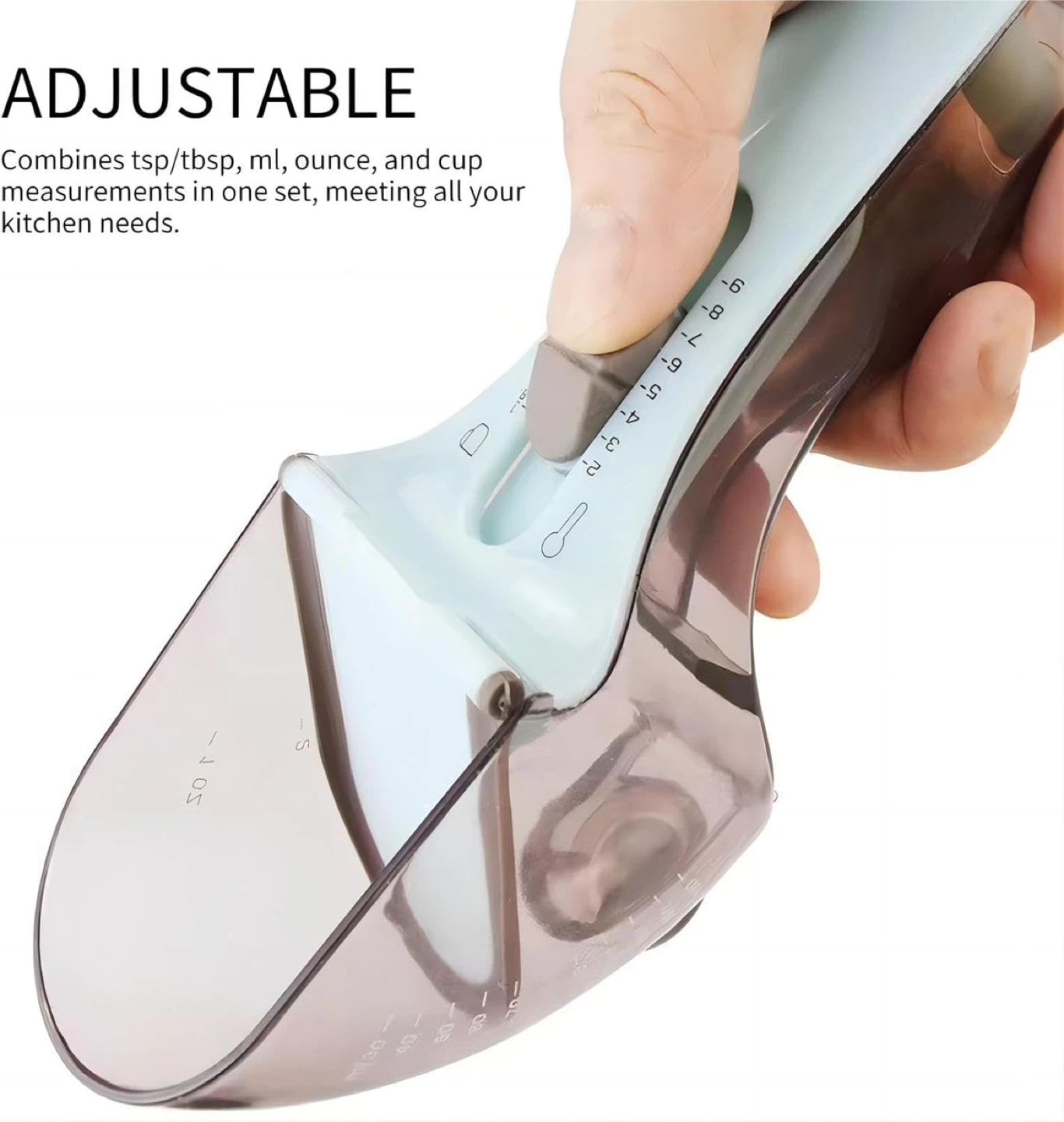 Adjustable Measuring Spoon Set - photo 2