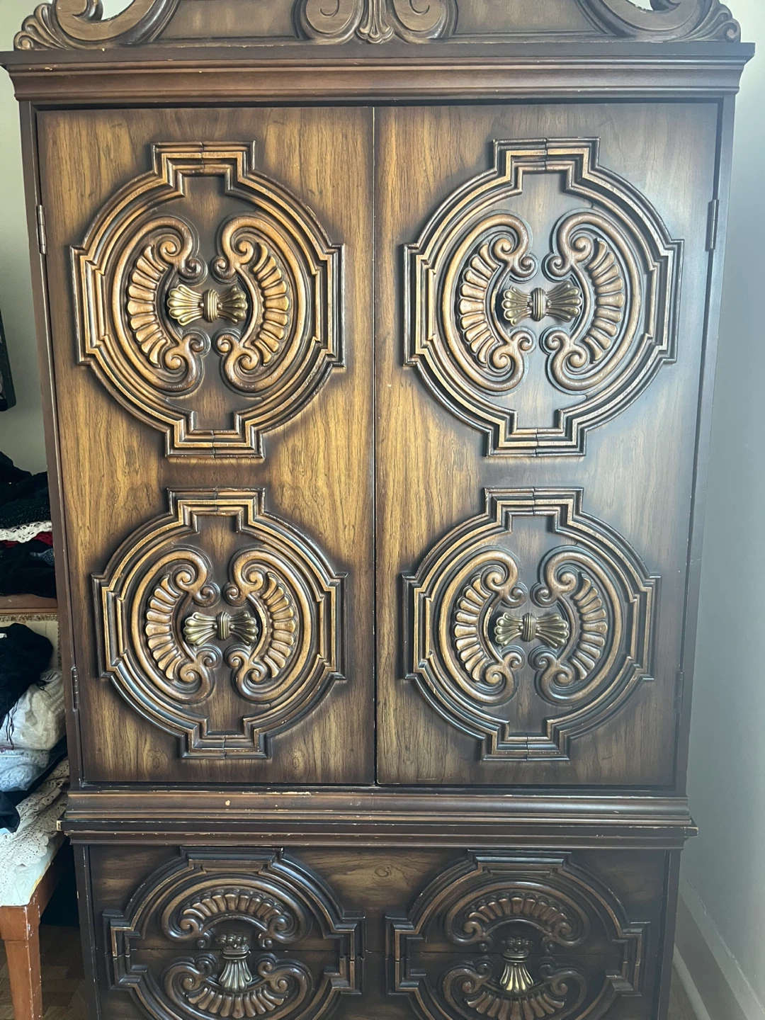Vintage Wooden Bedroom Set - photo 3