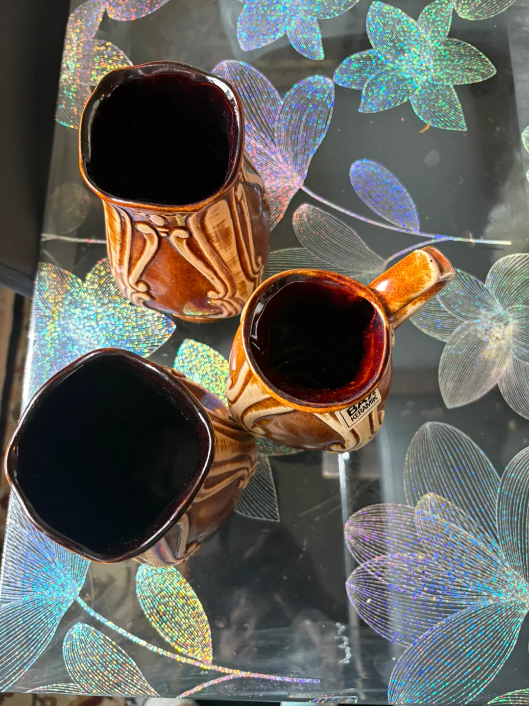 Bay Keramik Brown Ceramic Vases - Set of 3