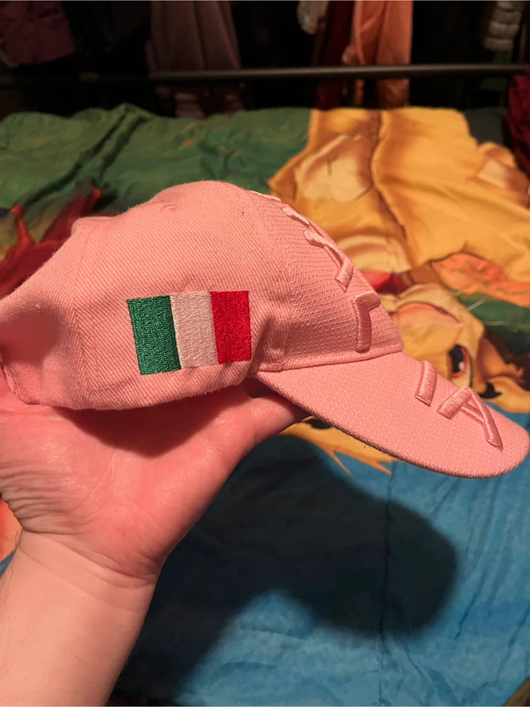Pink Italia Baseball Cap - photo 2