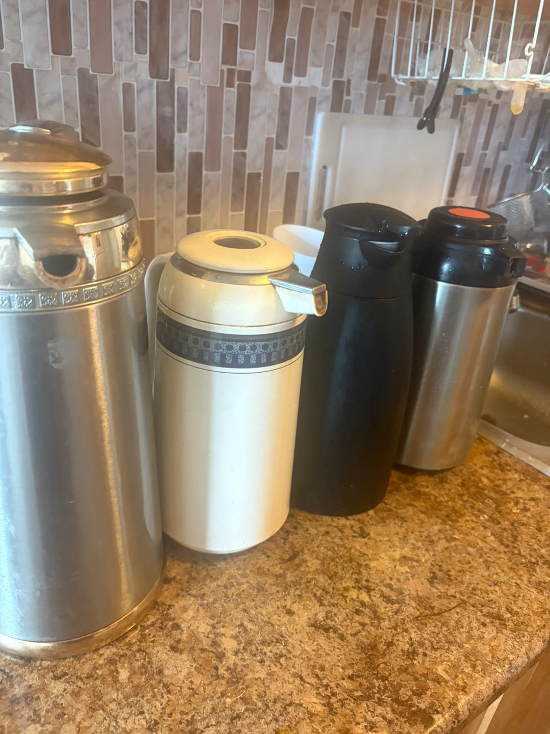 Assorted Thermos Flasks