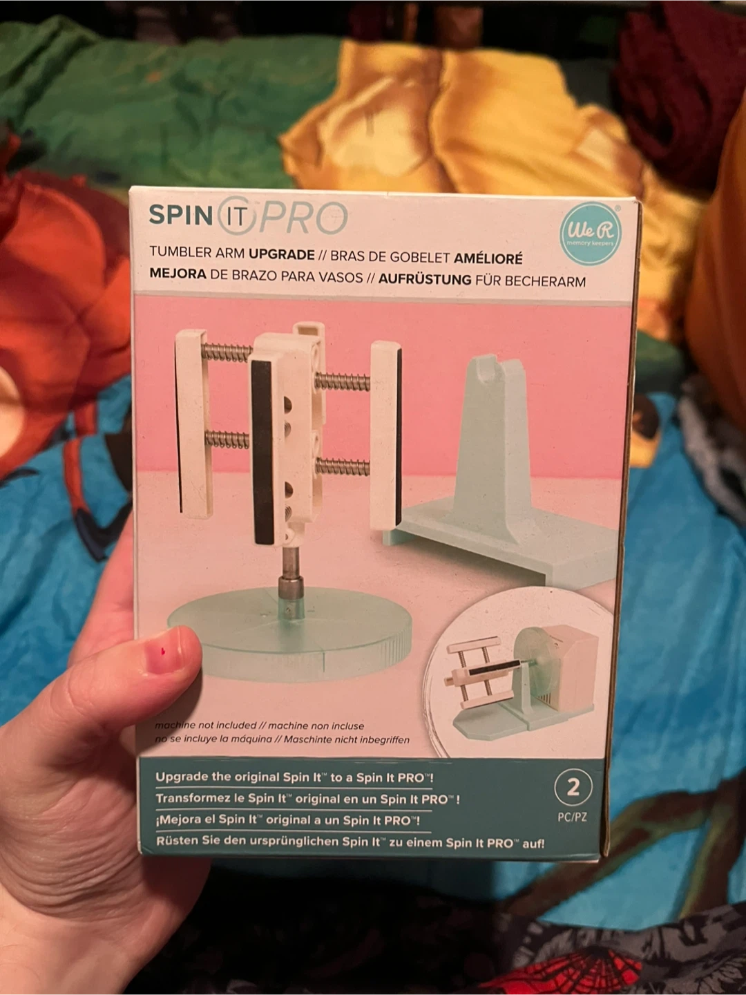 We R Memory Keepers Spin It Pro Tumbler Arm Upgrade