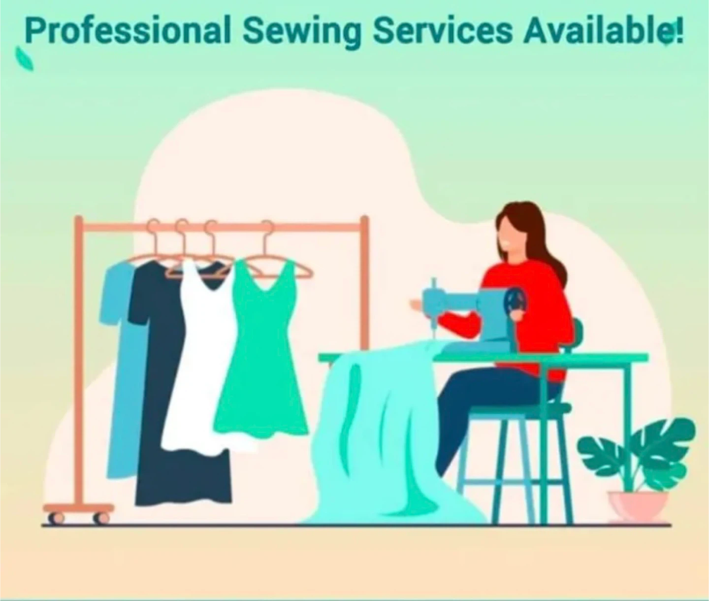Professional Sewing Services Available