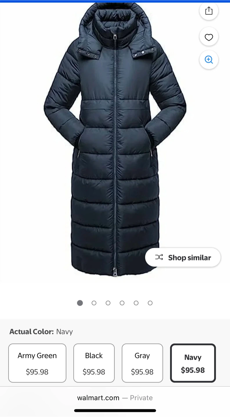 NUTEXROL Down Hooded Puffer Winter Jacket Size M - photo 2