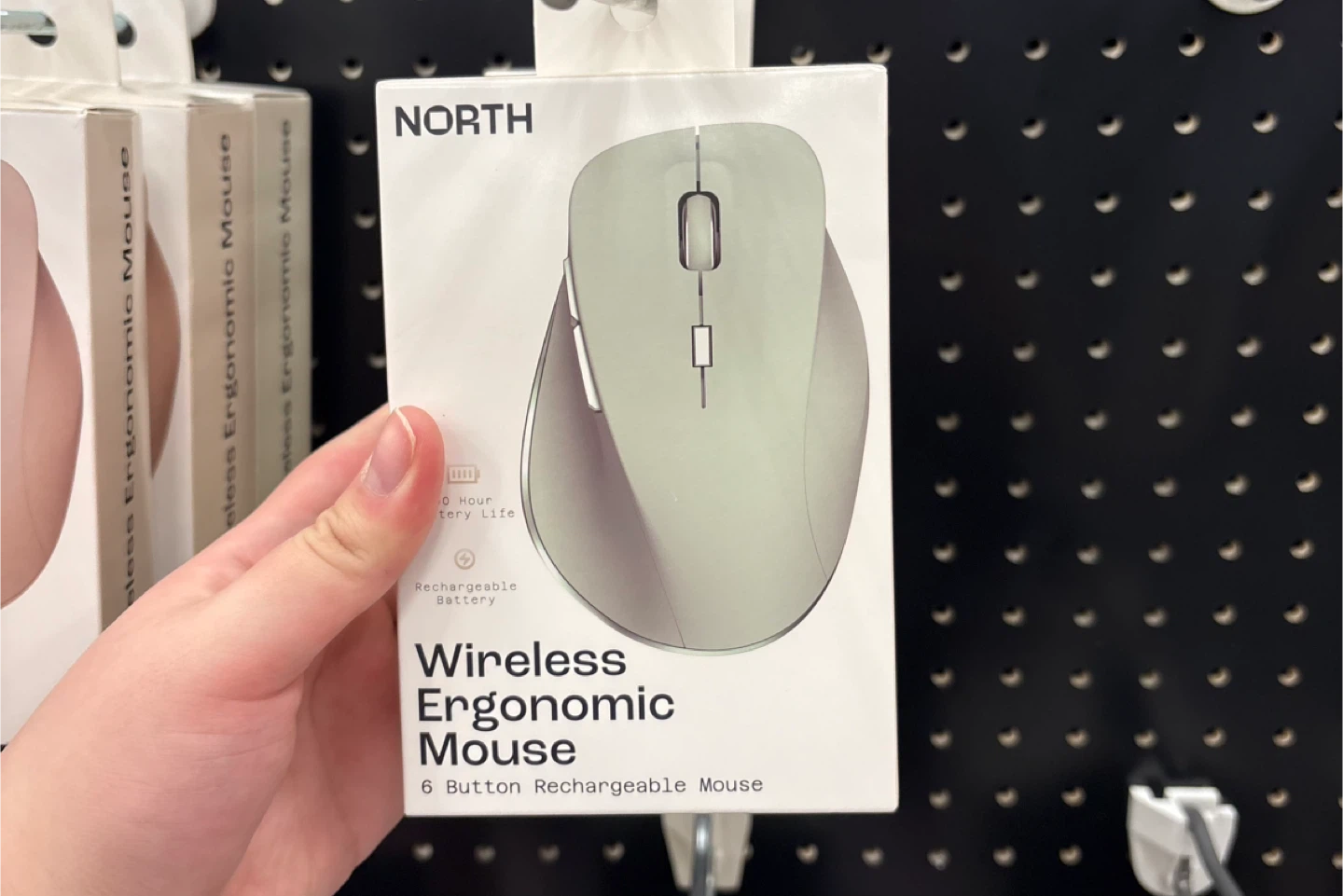 NORTH Wireless Ergonomic Mouse and Compact Wireless Keyboard Set - photo 2
