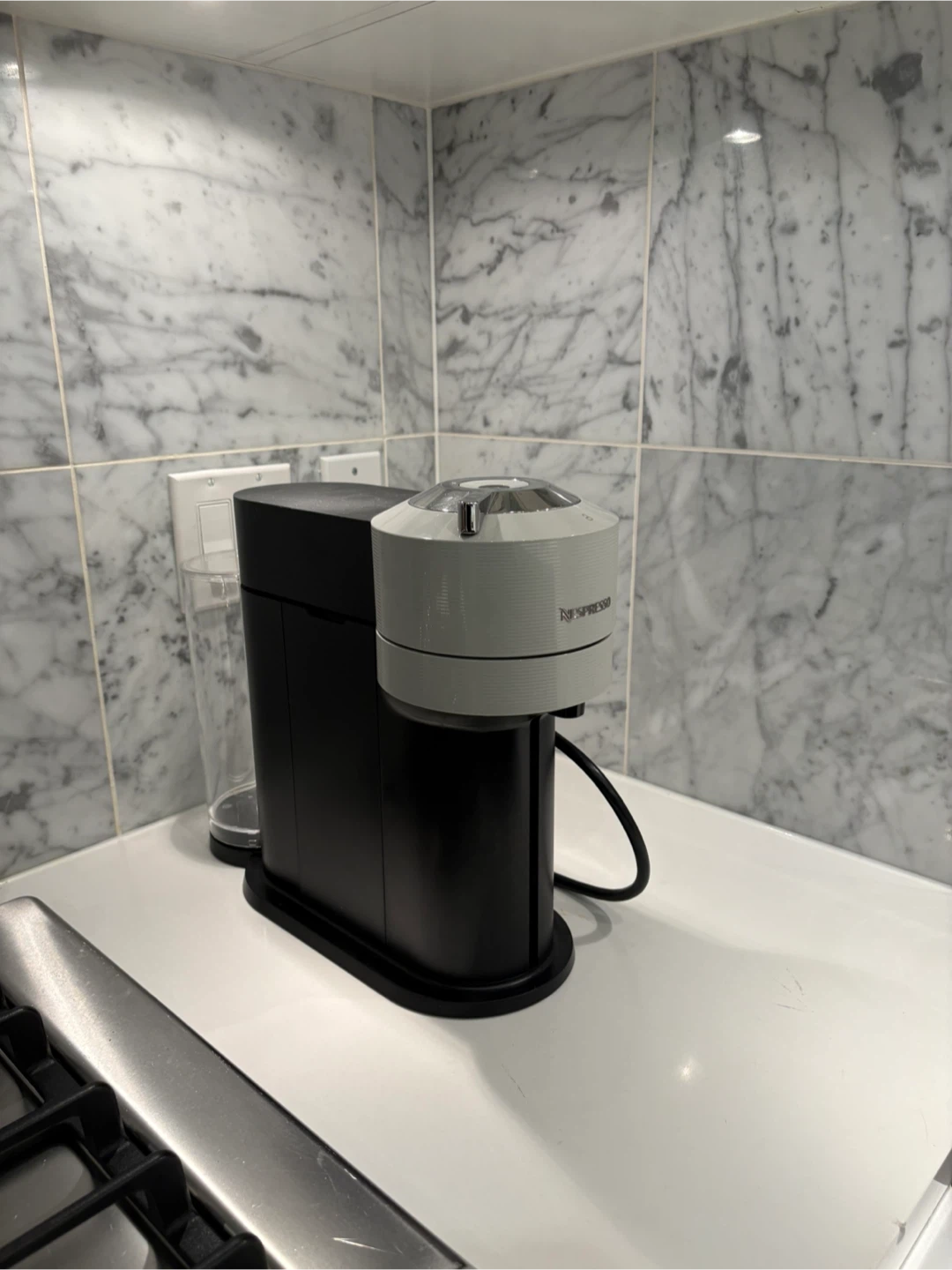 Breville Nespresso Vertuo Next Coffee Maker - Light Grey